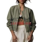 Ginny & Georgia S03 Ginny Miller Green Bomber Jacket