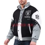 Las Vegas Raiders Pro Player Tape Full-Zip Hoodie Jacket