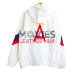 Los Angeles Angels White Anorak Jacket
