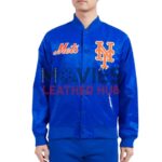 NY Mets Souvenir Satin Jacket