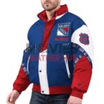 NY Rangers Pro Player Tape Full-Zip Hoodie Jacket