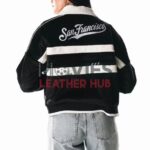 San Francisco Giants Black Corduroy Full-Zip Jacket