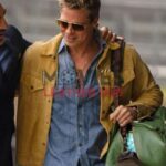 Brad Pitt F1 The Movie Suede Leather Jacket