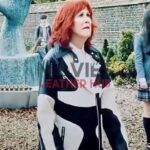 Catherine O’Hara Beetlejuice Beetlejuice 2024 Leather Coat