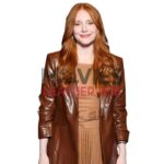 Deep Cover Bryce Dallas Howard Leather Blazer
