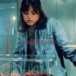 Jenna Ortega Beetlejuice Beetlejuice 2024 Blue Jacket