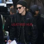 Joaquin Phoenix Joker Folie À Deux Black Bomber Jacket