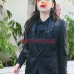 Lady Gaga Joker Folie à Deux 2024 Black Blazer
