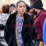 Lady Gaga Joker Folie à Deux 2024 Shearling Coat