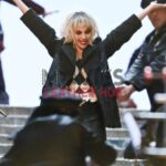 Lady Gaga Joker Folie à Deux Black Coat