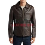 Mission Impossible The Final Reckoning Tom Cruise Brown Jacket