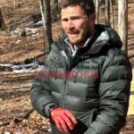 Scott Eastwood Alarum 2025 Green Puffer Jacket