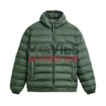 Scott Eastwood Alarum 2025 Green Puffer Jacket