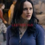 Superman 2025 Rachel Brosnahan Purple Cardigan