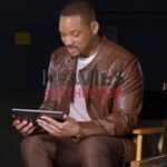 Bad Boys Ride or Die Will Smith Brown Leather Jacket