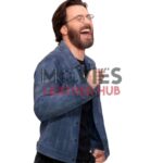 Chris Evans Red One Movie Event Suede Leather Jacket