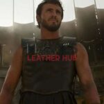 Gladiator II Paul Mescal Costume Leather Vest