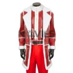 J.K. Simmons Red One Leather Coat