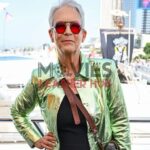 Jamie Lee Curtis Borderlands Green Leather Jacket
