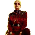 Jamie Lee Curtis Borderlands Maroon Jacket
