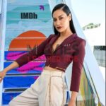 Janina Gavankar Borderlands 2024 Cropped Blazer