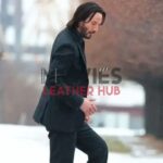Keanu Reeves John Wick Chapter 4 Black Suit