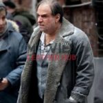 Oswald Cobblepot The Penguin Shearling Leather Coat