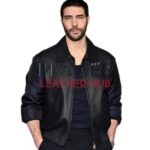 Tahar Rahim Madame Web Premiere Leather Jacket