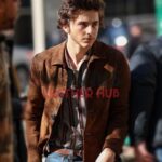 A Complete Unknown Timothée Chalamet Suede Leather Jacket