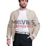 Aaron Taylor-Johnson Kraven the Hunter 2024 Suede Bomber Jacket