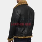 Aaron Taylor-Johnson Kraven the Hunter Shearling Jacket