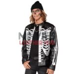 Adult Skeleton Moto Jacket