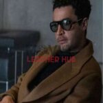Christopher Abbott Kraven The Hunter 2024 Brown Coat