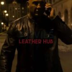 Dave Bautista The Killer’s Game Black Leather Jacket