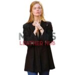 Elle Fanning A Complete Unknown Black Coat