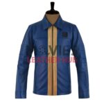 Fallout 76 Blue Leather Jacket