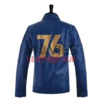 Fallout 76 Blue Leather Jacket