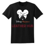 Halloween 2023 Disney Logo Black Tshirt