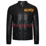 Halloween Costume Black Leather Jacket