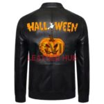 Halloween Costume Black Leather Jacket