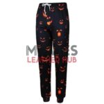 Halloween Pumpkin Ghost Print Tracksuit