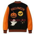 Haunted House Skeleton Varsity Jacket