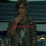 Monica Mara Billionaires’ Bunker Brown Leather Jacket