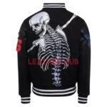 Rod Skull Godspeed Varsity Jacket