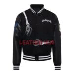 Rod Skull Godspeed Varsity Jacket