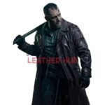 Tom Hardy Havoc 2025 Brown Leather Coat