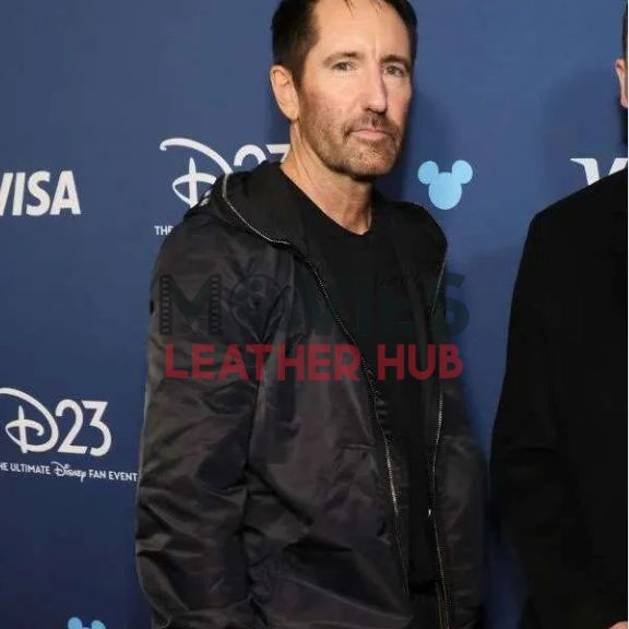 Trent Reznor Tron Ares 2025 Black Jacket