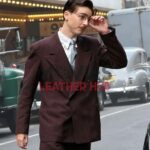Timothée Chalamet Marty Supreme 2025 Brown Suit