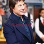 Tom Cruise A Complete Unknown 2024 Blue Coat
