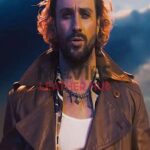 Aaron Taylor-Johnson The Fall Guy 2024 Leather Coat